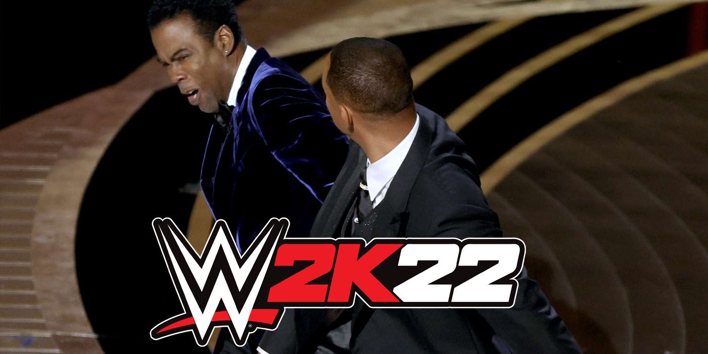 Will Smith y Chris Rock se convierten en superestrellas de WWE 2K22 después de la bofetada de los Oscar
