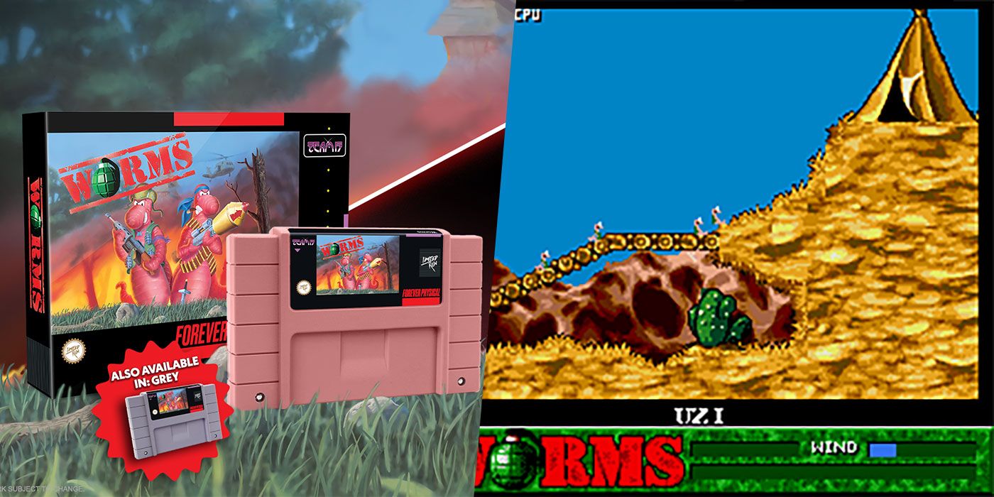 Worms ya está disponible para reservar en Game Boy, SNES y Sega Genesis