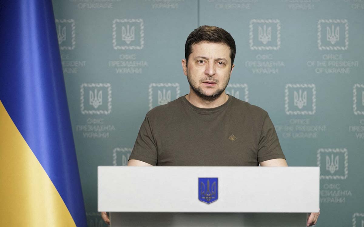 Zelenski dice a los ucranianos que se olviden de una posible entrada en la OTAN