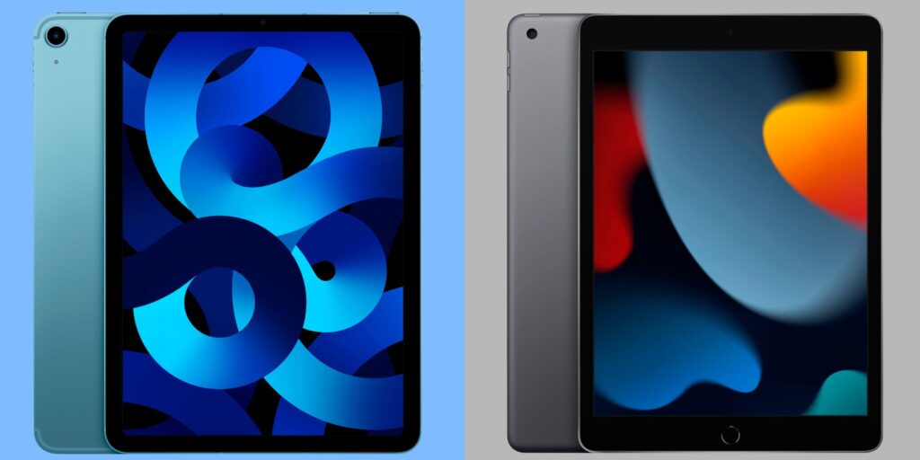 iPad aire 5 vs.  iPad 9: ¿Debería gastar $ 270 adicionales?