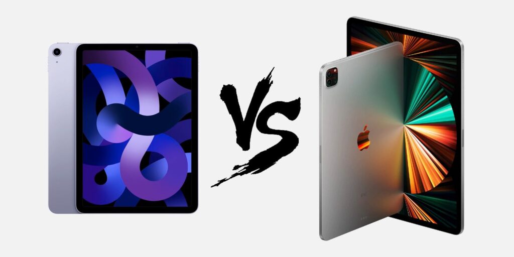 iPad aire 5 vs.  iPad Pro: cómo se compara el iPad Air más nuevo de Apple