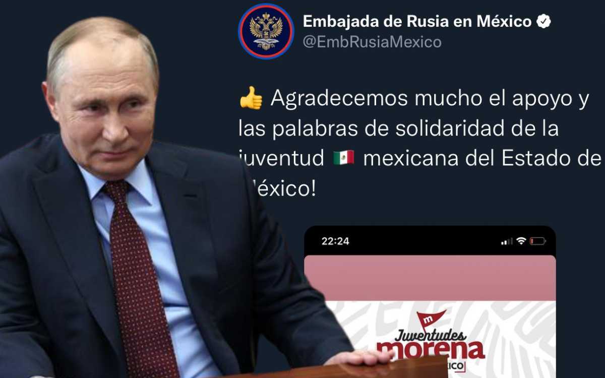 ¿Jóvenes de Morena apoyan a Rusia? esto dice la embajada, el partido y la delegación Edomex