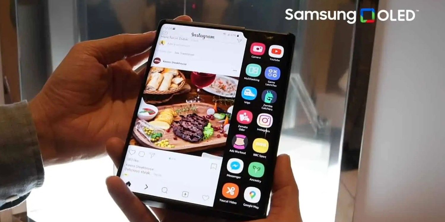 ¿Samsung lanzará un teléfono enrollable en 2022?