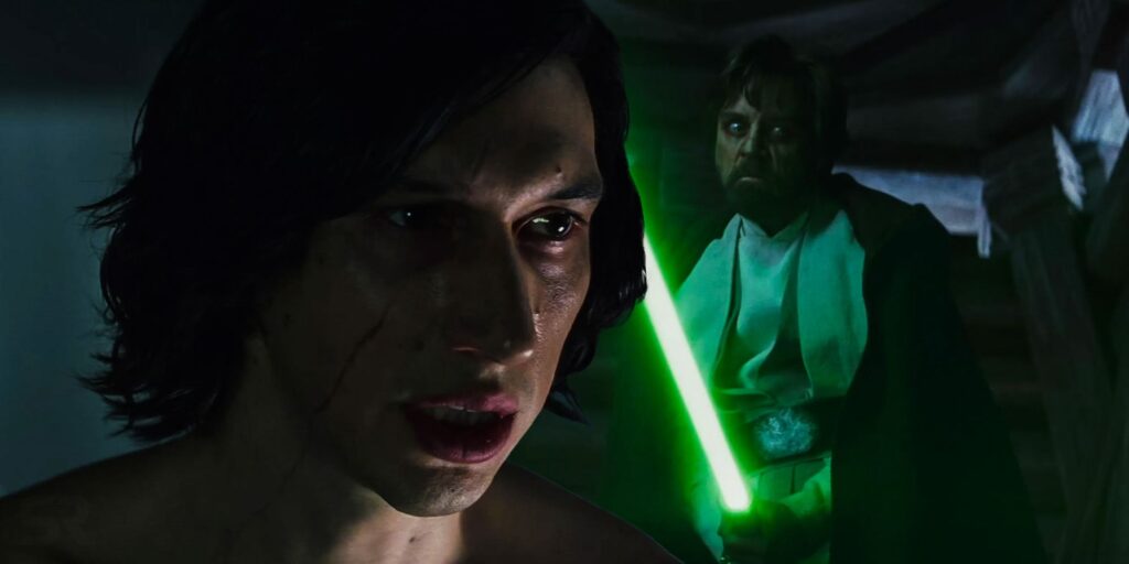¿Y si Luke Skywalker matara a Ben Solo?  Star Wars sería muy diferente