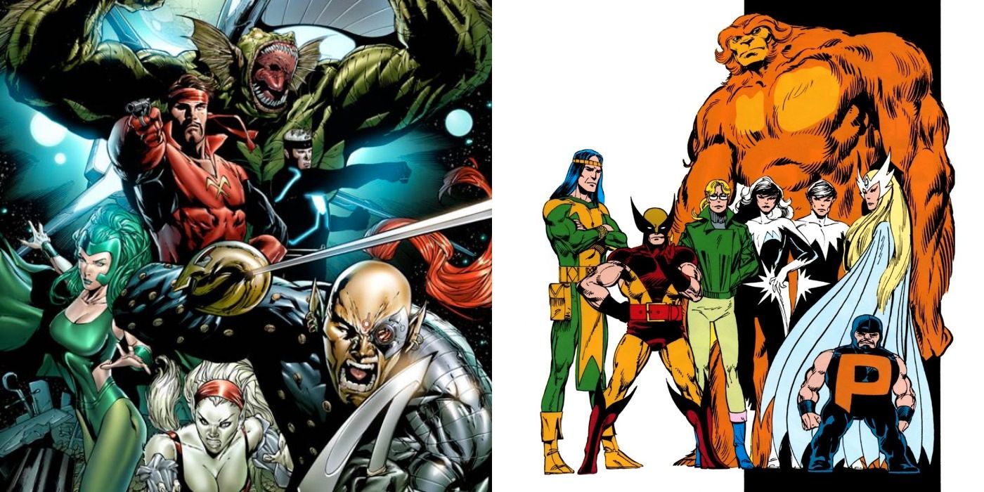 10 equipos olvidados de Marvel que son más geniales que los Vengadores