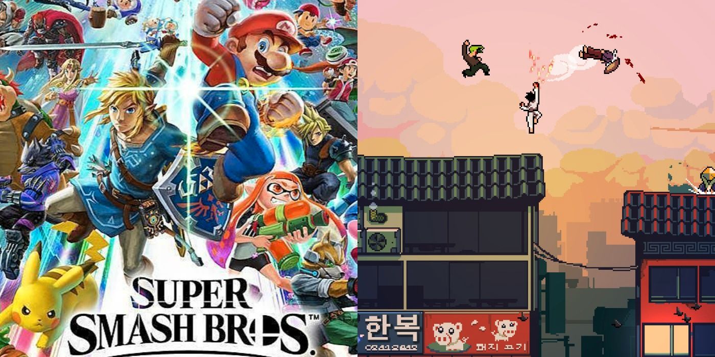 10 mejores juegos como Super Smash Brothers