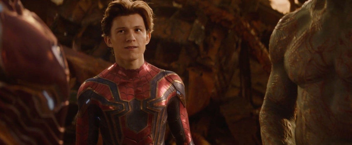 Error de continuidad de Infinity War con el cabello de Spider-Man