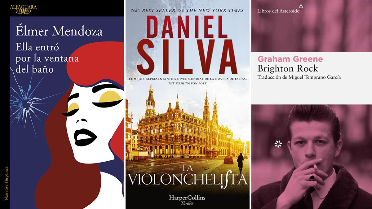 Graham Greene, Élmer Mendoza y Daniel Silva: tres clásicos de la ficción criminal muy en forma