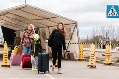 Yulia Fatieva atravesaba la frontera entre Ucrania y Moldavia junto a una amiga y su hijo, el pasado lunes, por el cruce de Palanca.