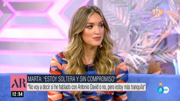 Marta Riesco en 'El Programa de Ana Rosa' / Telecinco