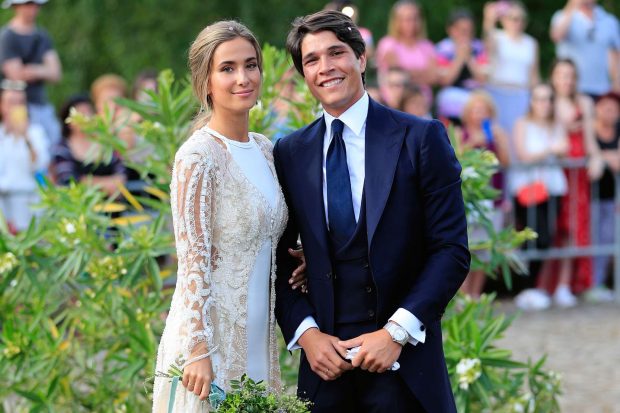 María Pombo y Pablo Castellano en su boda / Gtres