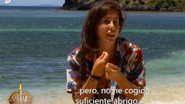 Anabel Pantoja en 'Supervivientes' / Telecinco