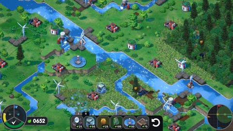 un videojuego de construcción de ciudades