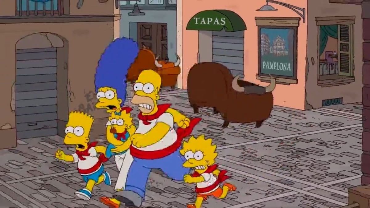 3 veces en las que Los Simpson visitaron España