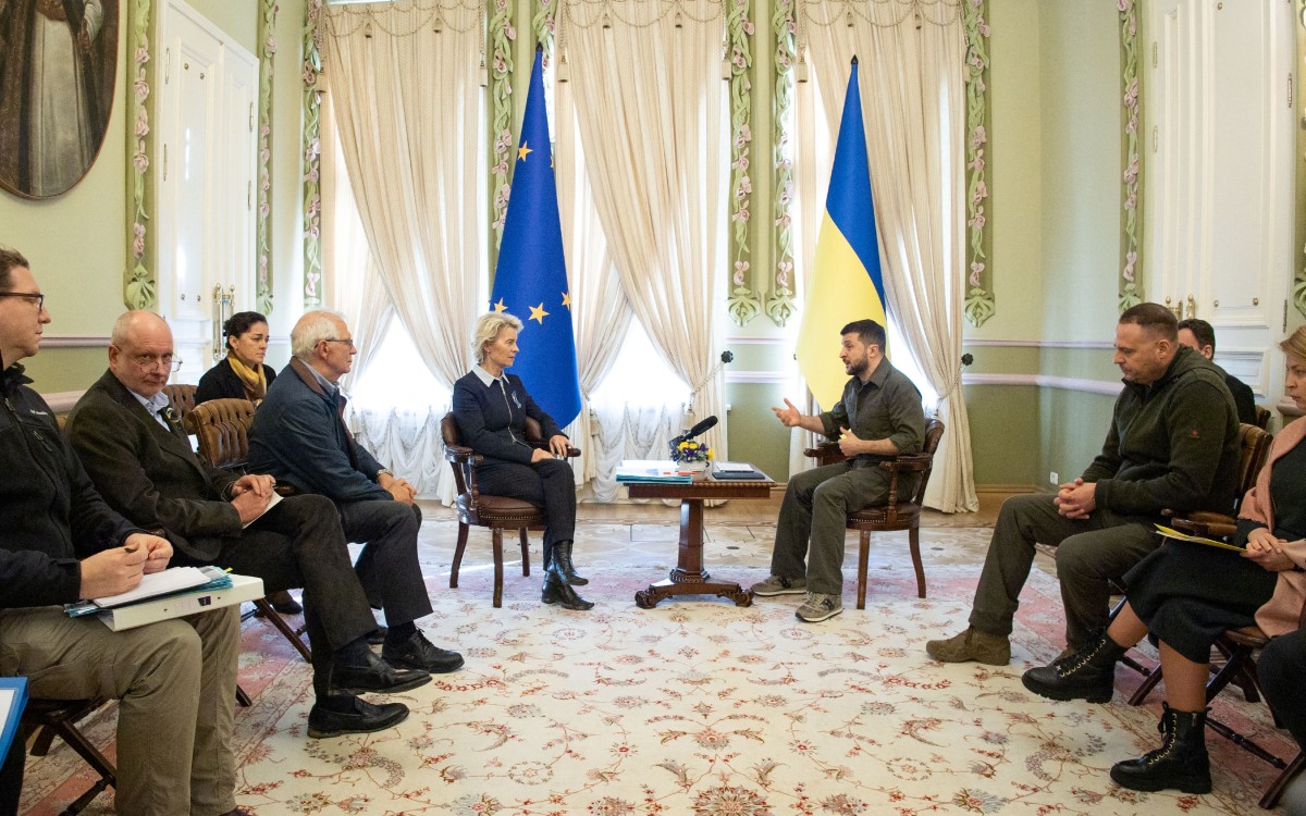 A dos meses de la invasión rusa, líderes del mundo se solidarizan con Ucrania | Fotos