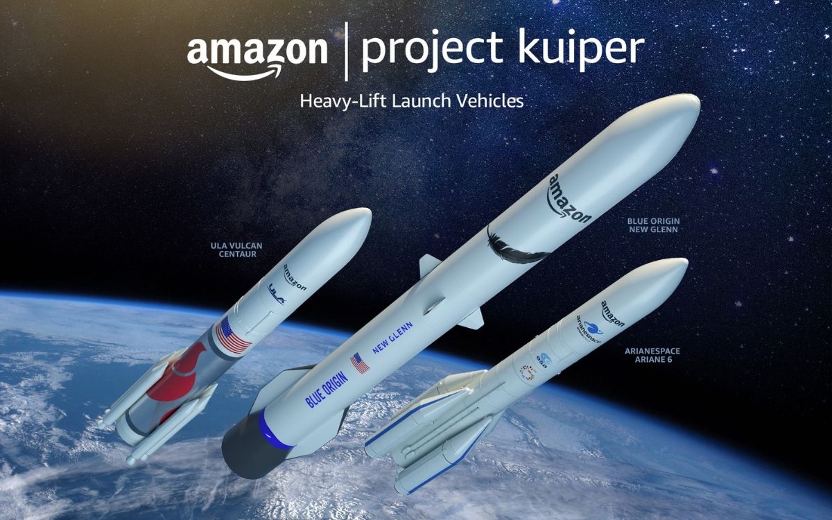 Amazon le declara la guerra en el espacio a Musk; pretende colocar en órbita más de 3 mil satélites
