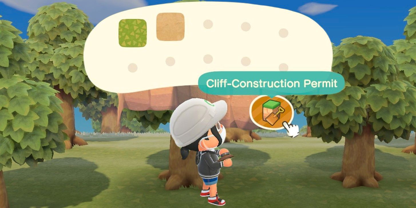 Animal Crossing Glitch te permite plantar árboles en los acantilados