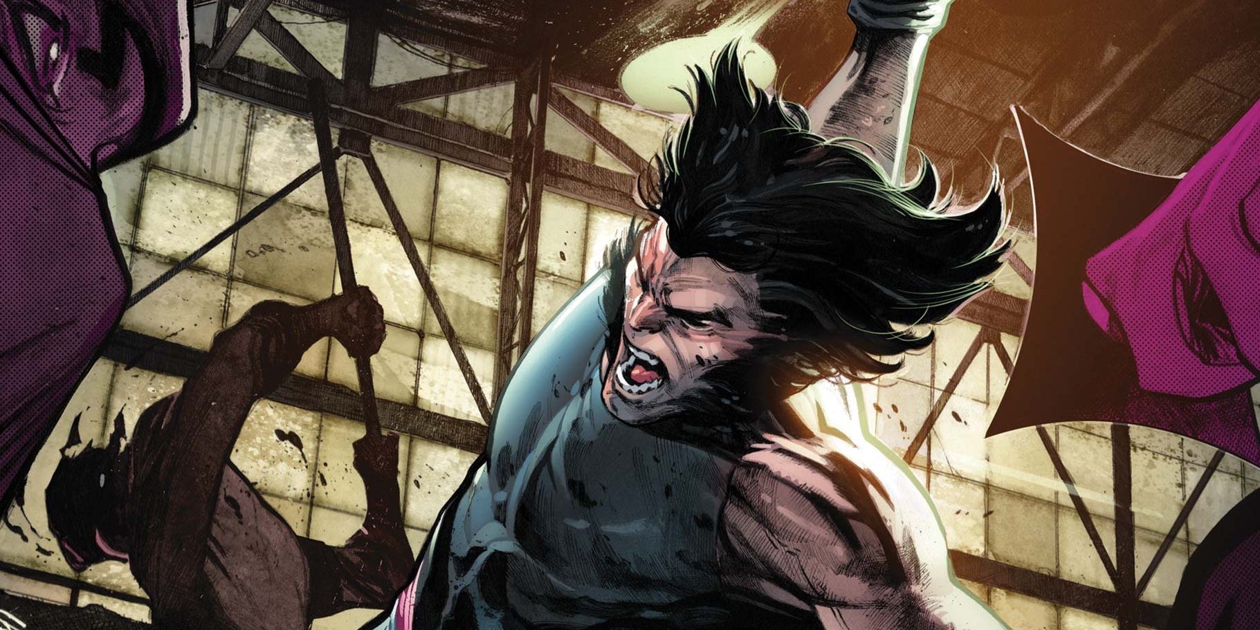 Artista de Marvel comparte secretos de Epic Wolverine vs Ninjas Comic Art