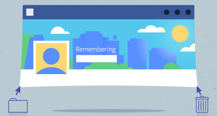 Cómo Facebook prioriza la privacidad cuando mueres