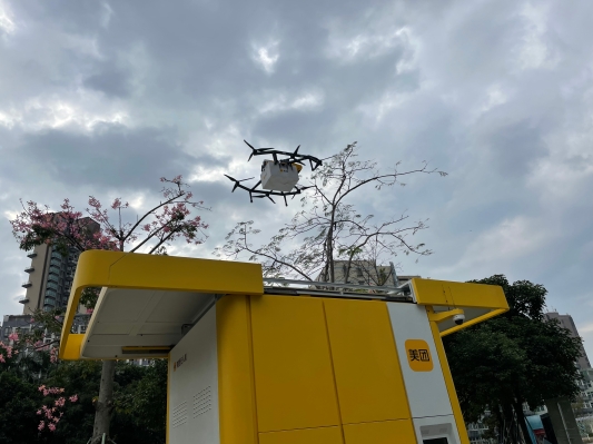 Cómo Meituan está redefiniendo la entrega de alimentos en China con drones
