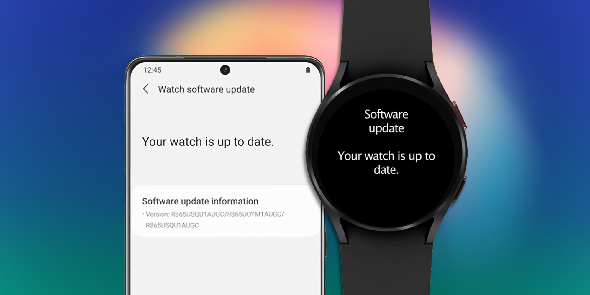 Cómo actualizar el sistema operativo y las aplicaciones del Galaxy Watch 4