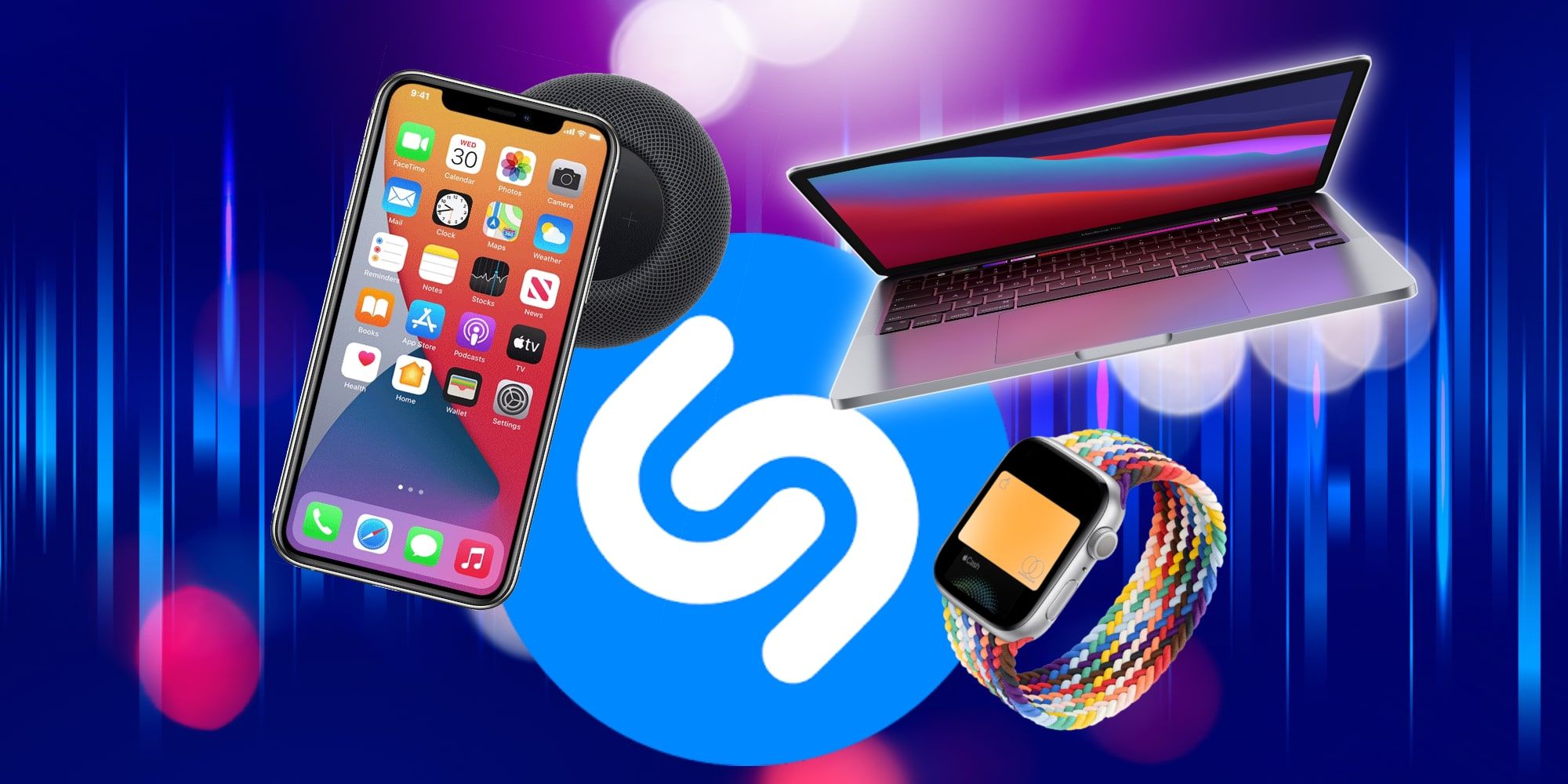 Cómo iniciar rápidamente el reconocimiento de canciones Shazam en todos los dispositivos Apple