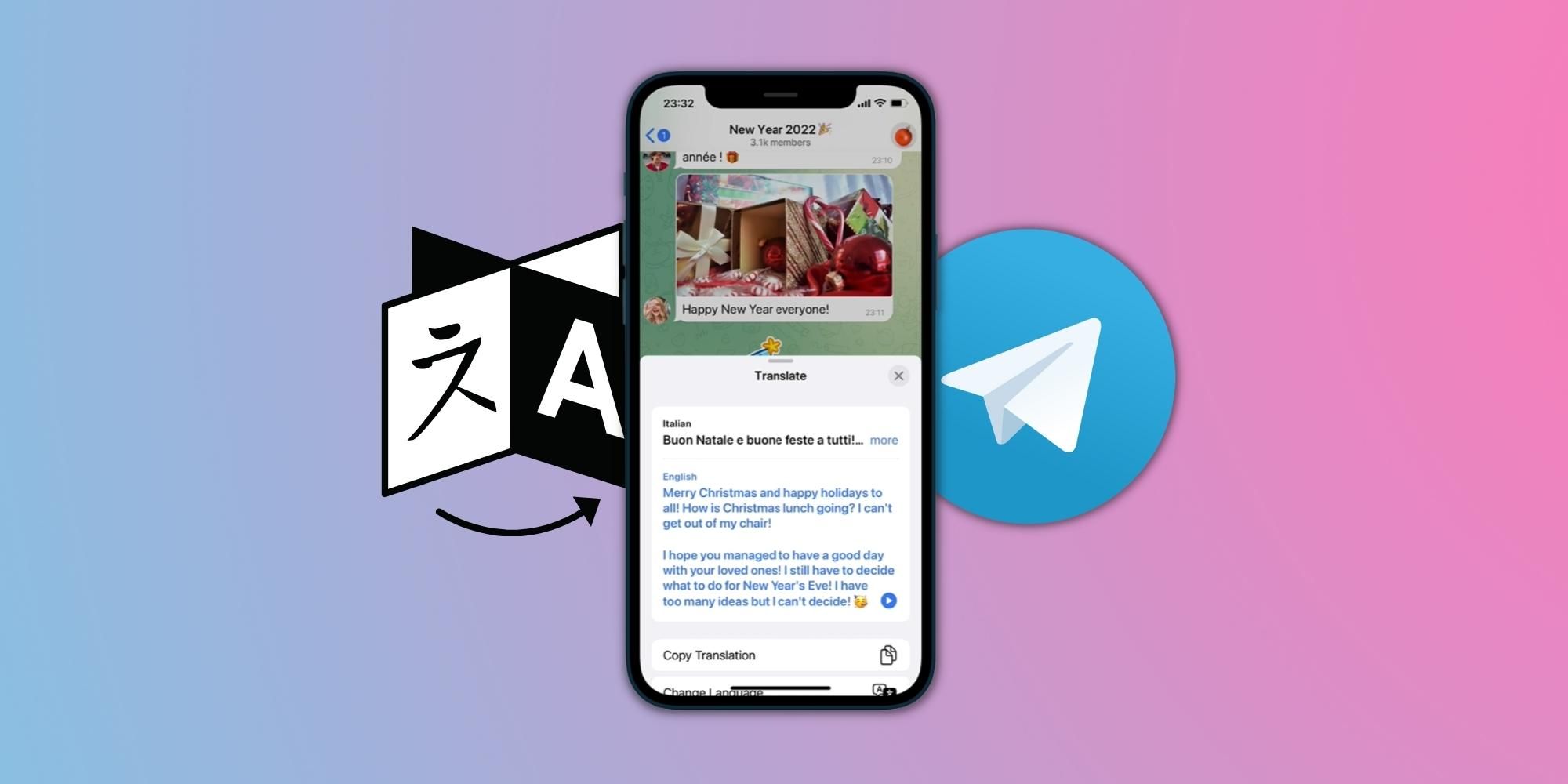 Cómo traducir mensajes de Telegram de otro idioma