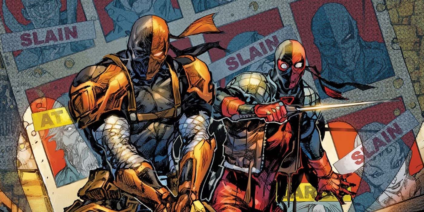 DC Comics rinde homenaje a la portada clásica de Marvel para el nuevo arte de Deathstroke