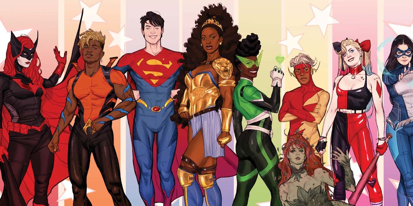 DC celebra a los héroes LGBTQIA+ con un impresionante arte del Orgullo DC 2022