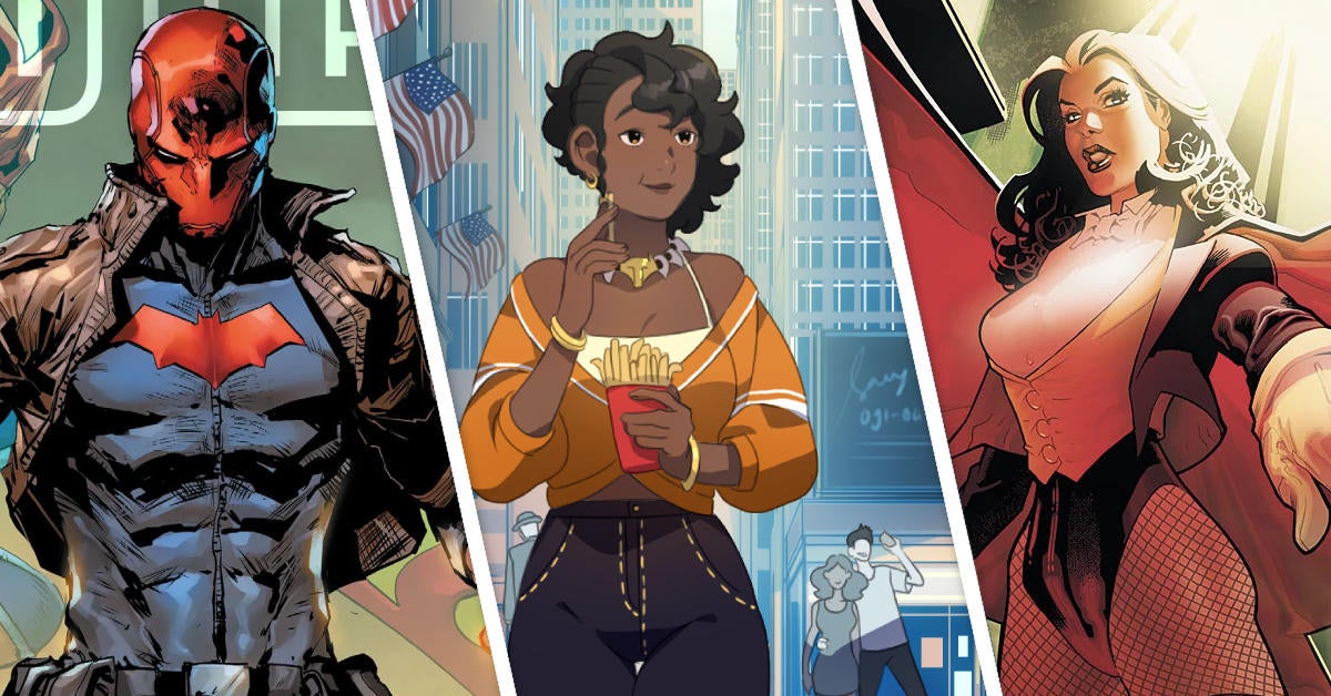 DC y Webtoon anuncian nuevas series de Vixen, Red Hood y Zatanna
