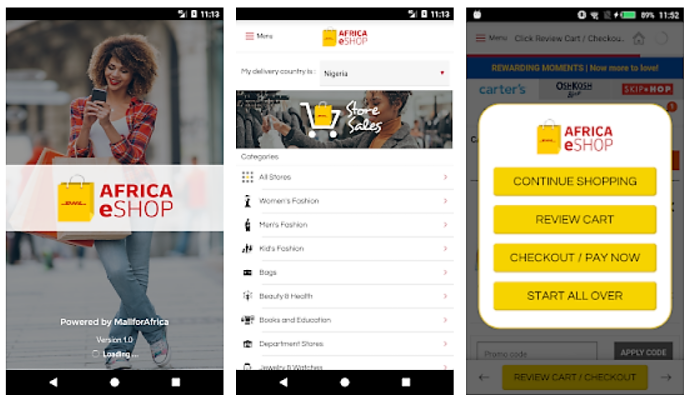 DHL lanza la aplicación Africa eShop para que los minoristas globales vendan en África