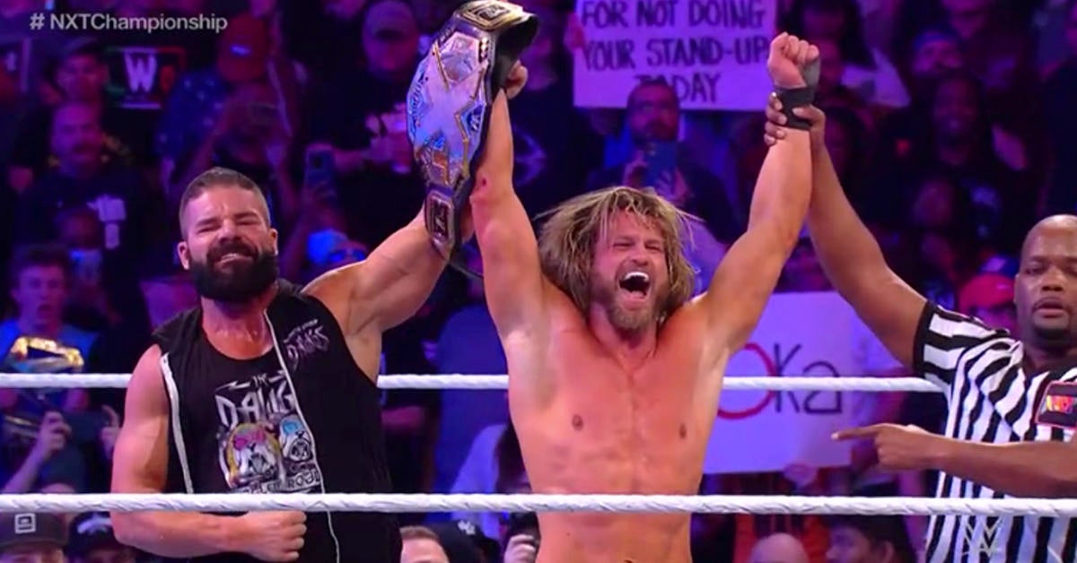 Dolph Ziggler de WWE retiene el Campeonato NXT en Stand And Deliver