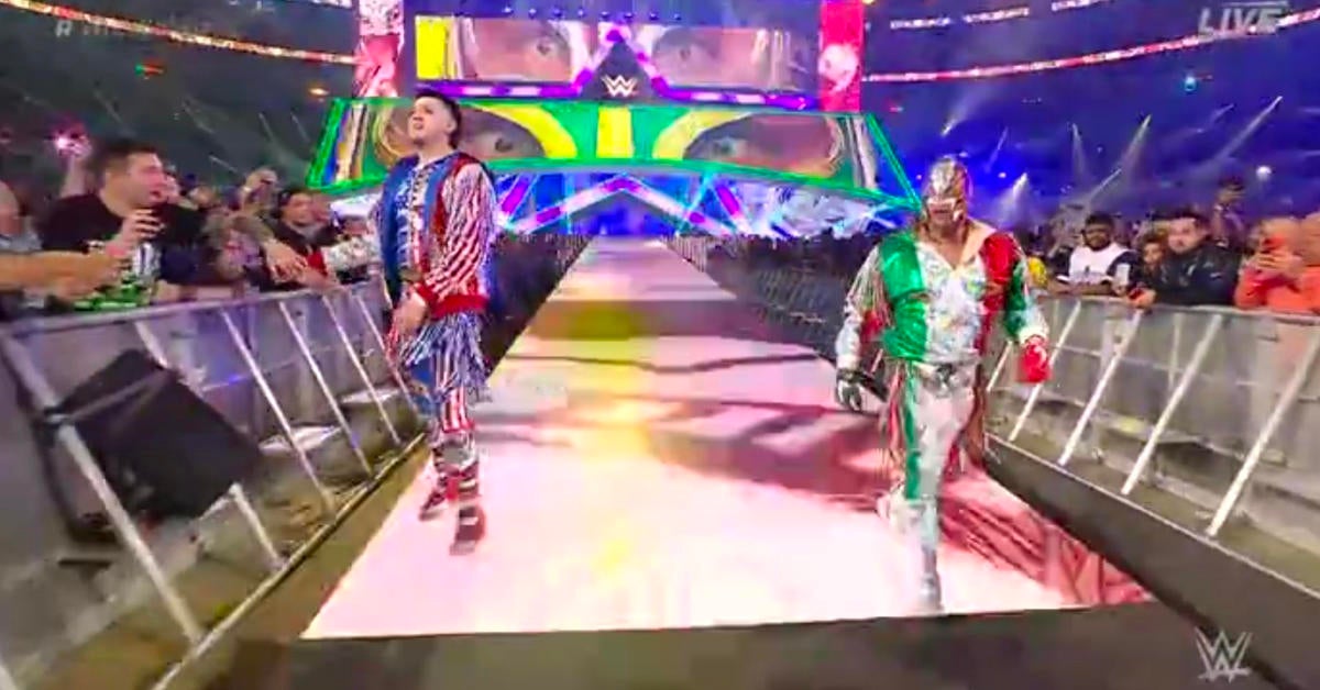 Dominik Mysterio de WWE rinde homenaje a Eddie Guerrero en WrestleMania 38