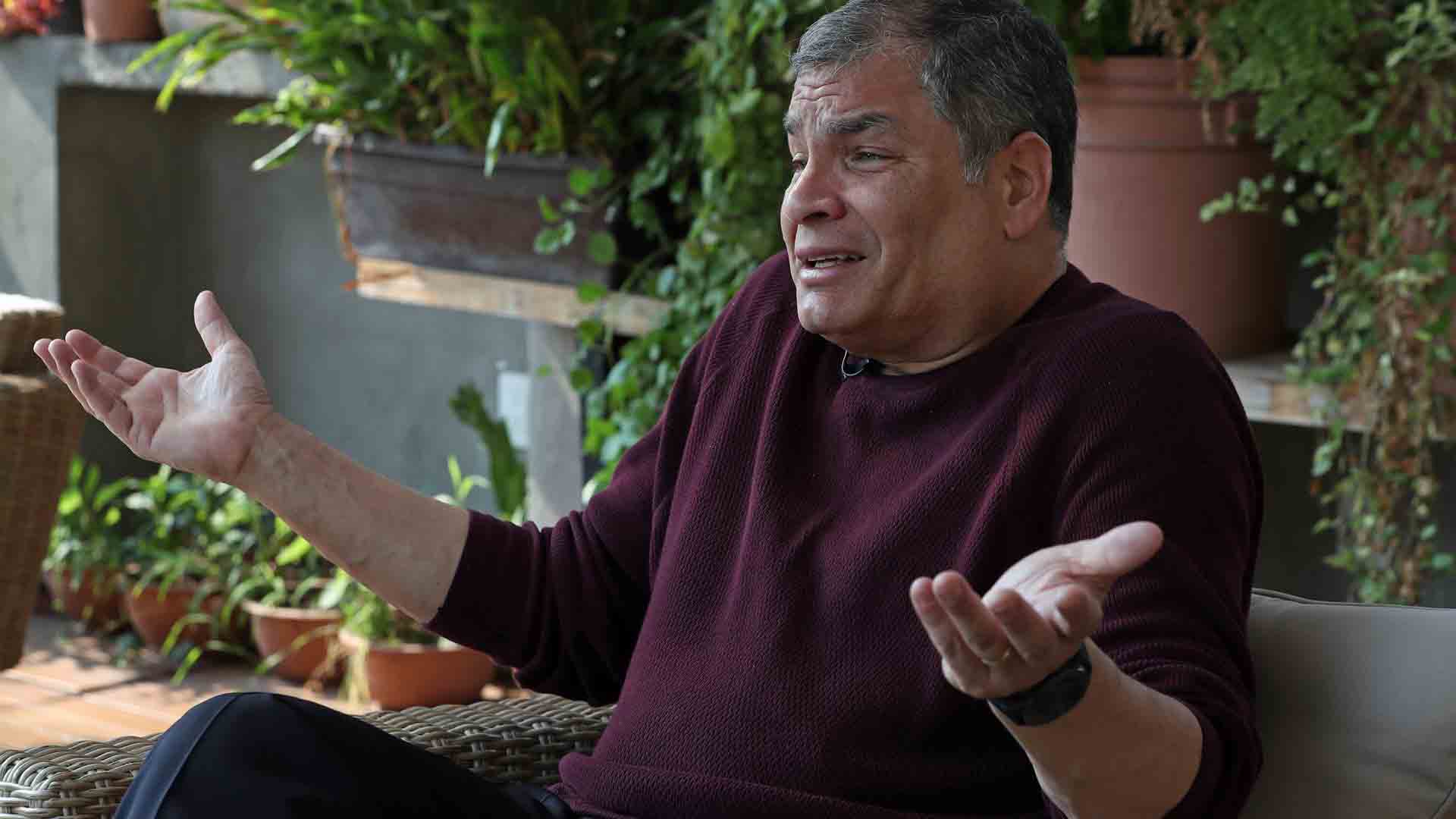 Ecuador solicita la extradición del expresidente Correa independientemente de su asilo en Bélgica