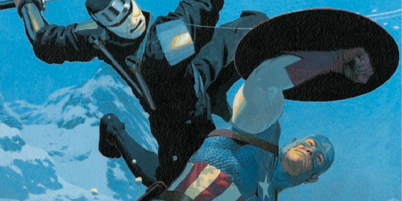 El Capitán América se encuentra con su rival en una nueva portada