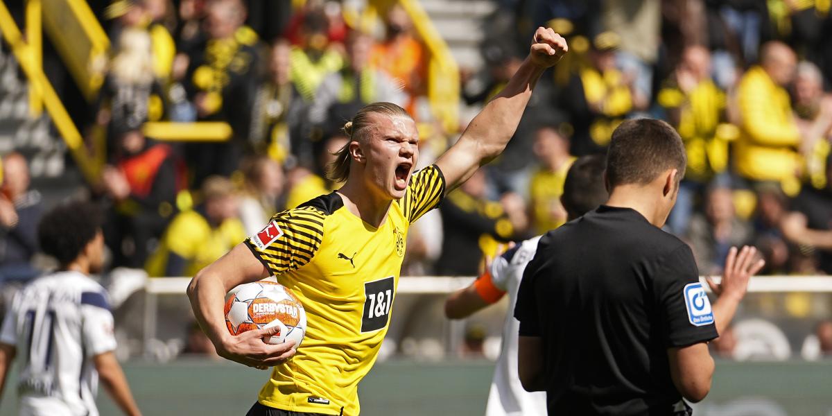 El Dortmund pierde pese al 'hat trick' de Haaland