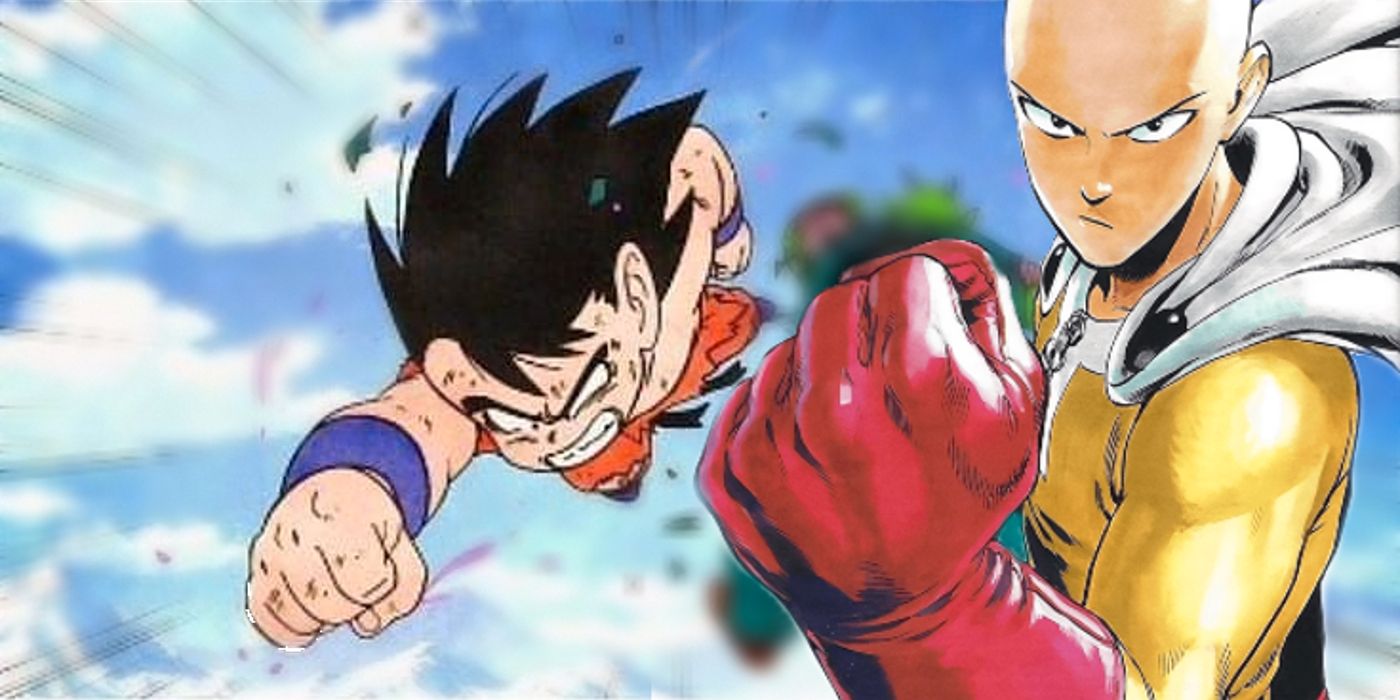El One-Punch de Goku es más fuerte que el de Saitama, y ​​Dragon Ball lo prueba
