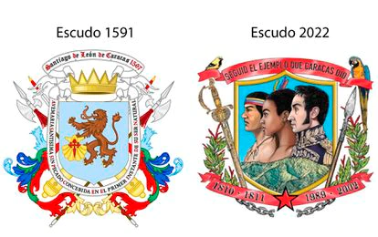El chavismo entierra el legado español del escudo de Caracas, 400 años después