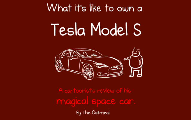El creador de Electric Cruisebeast, Elon Musk, le dice a The Oatmeal que está “feliz de ayudar” a financiar el Museo Tesla