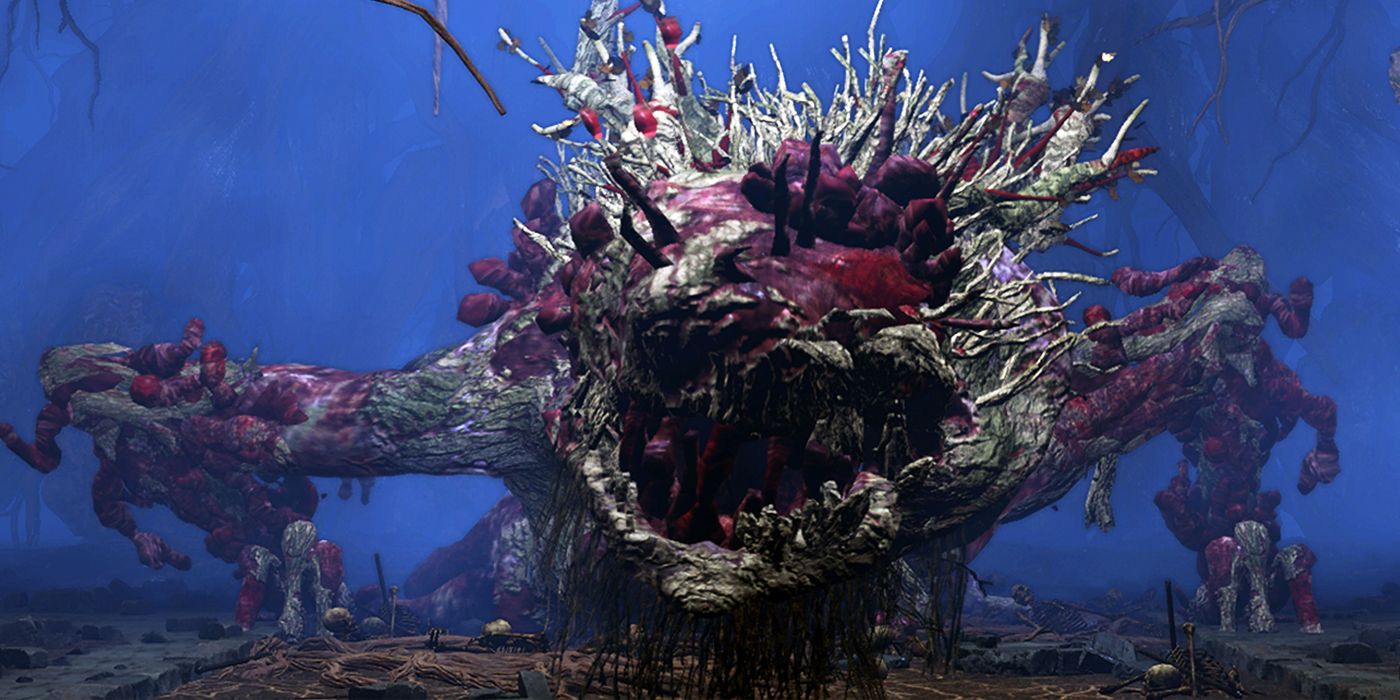 El espíritu del árbol ulcerado de Elden Ring en realidad es un jefe de Dark Souls 3 sin usar
