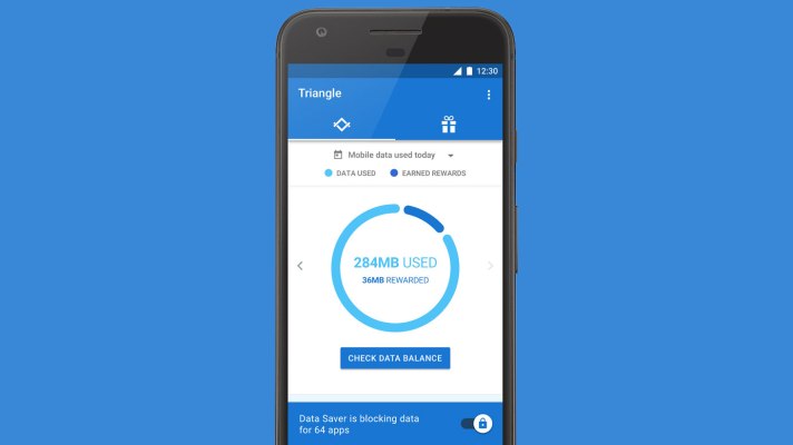 El nuevo experimento de Google, Triangle, le permite bloquear aplicaciones individuales para que no usen datos móviles