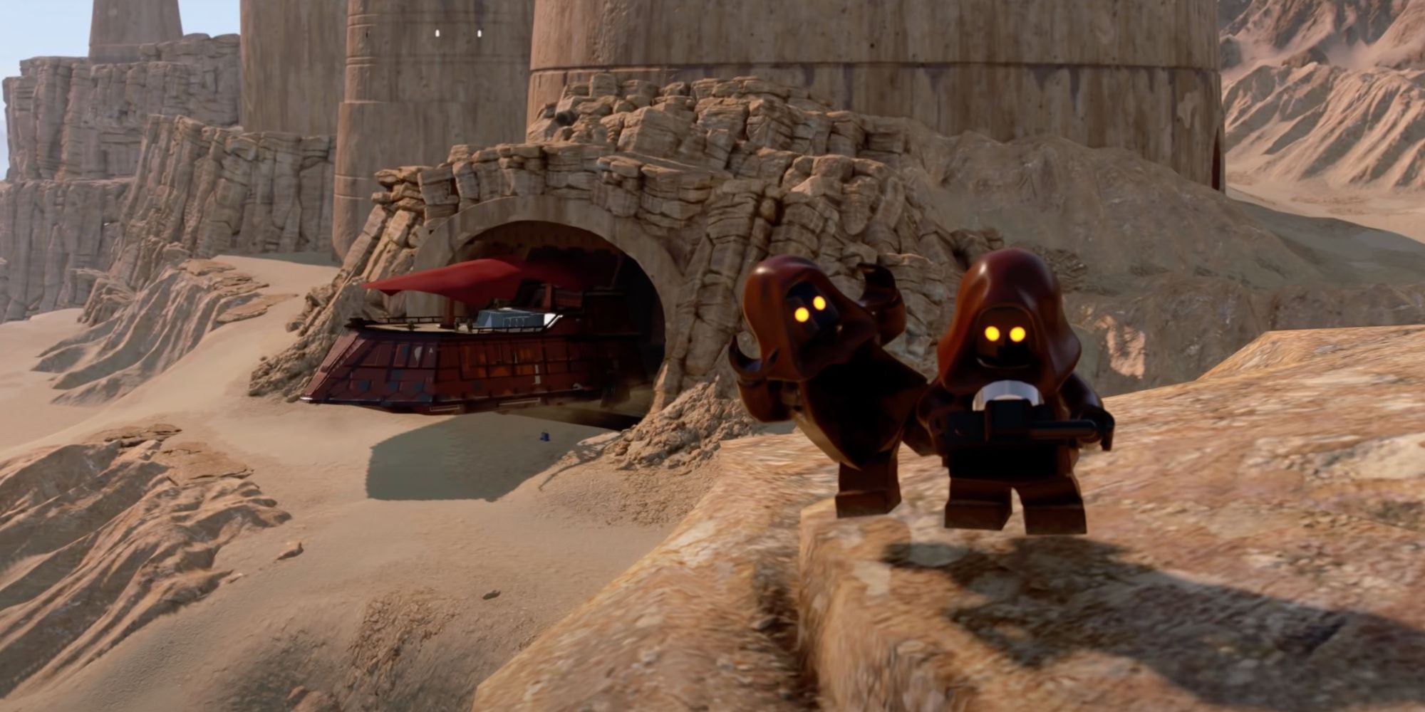 El nuevo nivel de Regreso del Jedi de LEGO Star Wars utiliza un set de espectáculo de Boba Fett