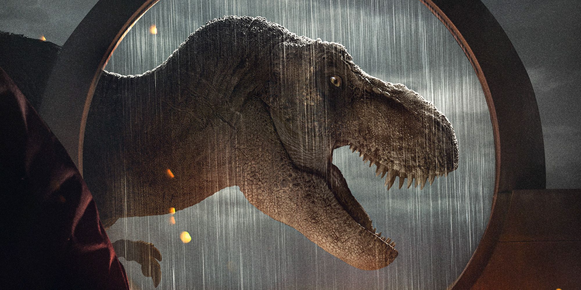 El póster IMAX de Jurassic World 3 le da un giro elegante al logotipo de la franquicia clásica