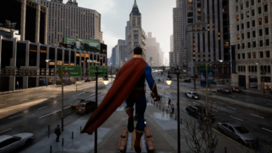 El proyecto Superman Unreal Engine 5 permite a los jugadores convertirse en el hombre de acero