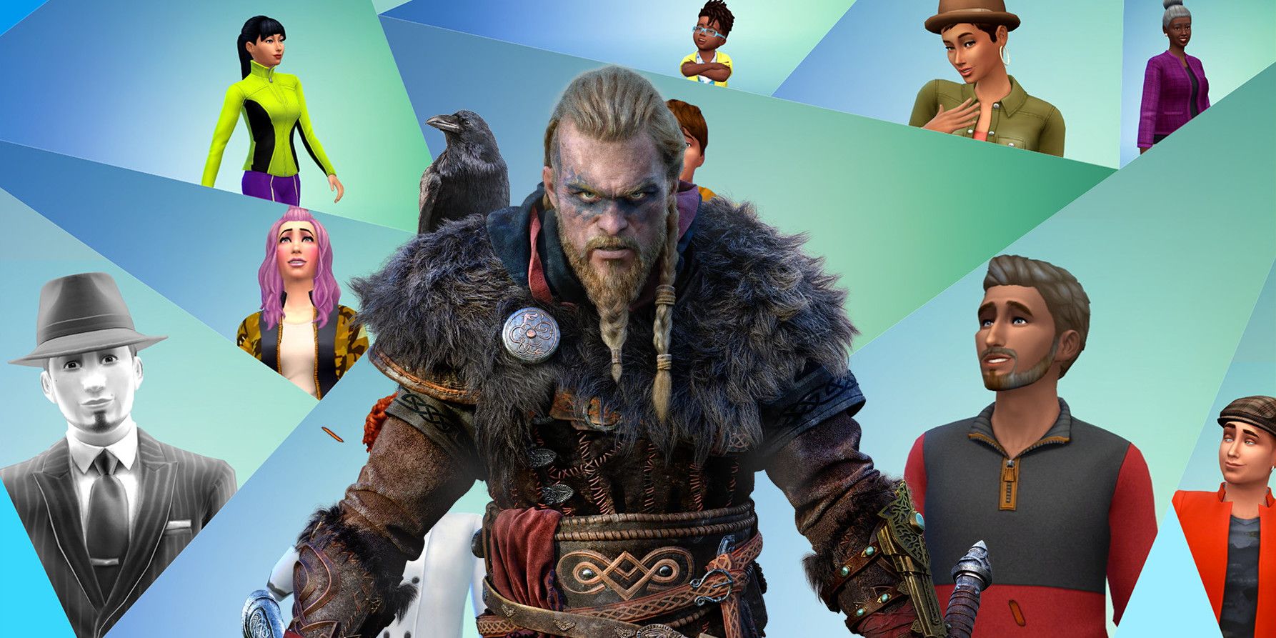 El pueblo vikingo de Sims 4 Player se ve increíble y no usa contenido personalizado