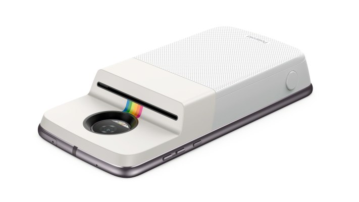 El último Mod de Moto Z convierte el teléfono en una cámara instantánea Polaroid