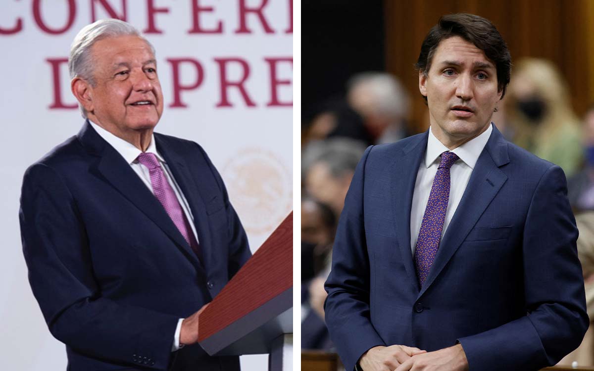 En llamada con AMLO, Trudeau resalta las inversiones canadienses a México en el sector energético