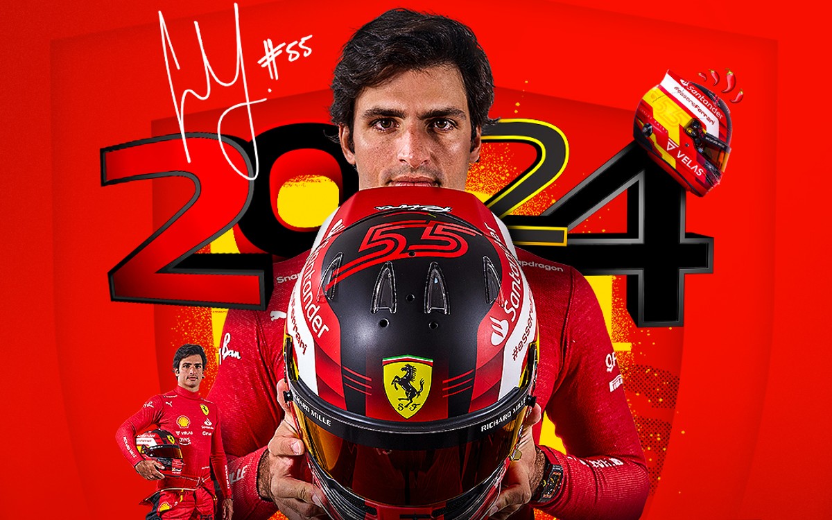 F1: Ferrari renueva a Carlos Sainz hasta 2024