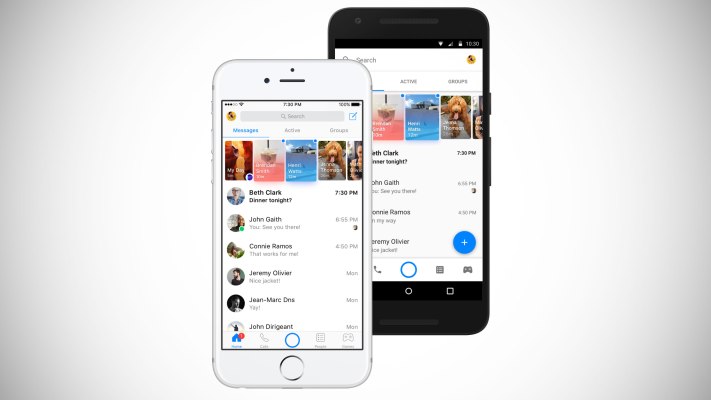 Facebook Messenger estrena nuevo look enfocado a mejorar la navegación