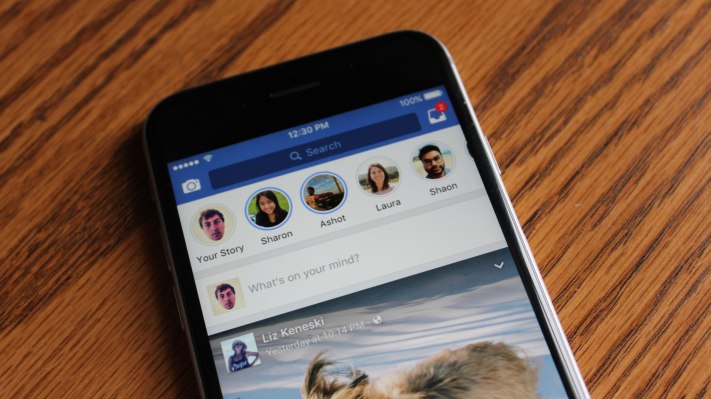 Facebook impulsa Stories Camera rechazada con Live, GIF y texto compartido